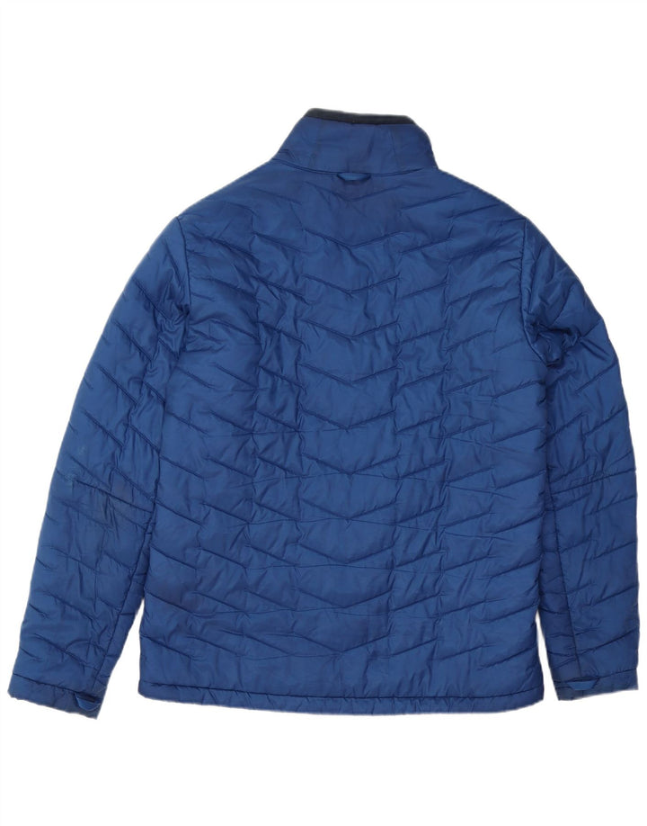 Giacca imbottita da uomo Jack Wolfskin UK 36/38 Poliestere blu medio