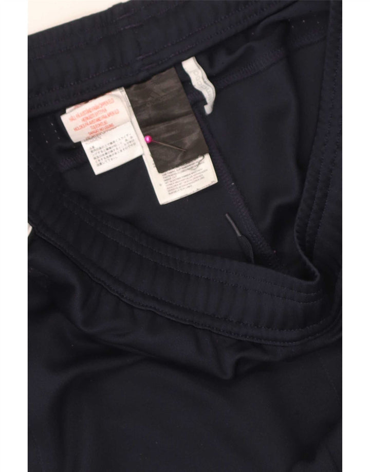 Pantaloni della tuta da ragazzo Adidas 15-16 anni in poliestere blu navy