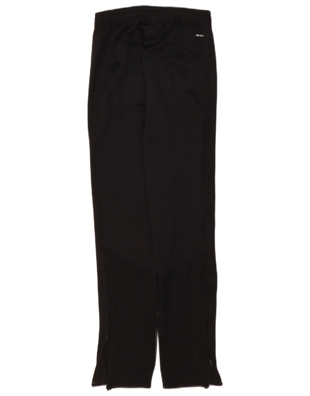 Pantaloni della tuta Adidas Climalite da ragazzo 13-14 anni in poliestere nero