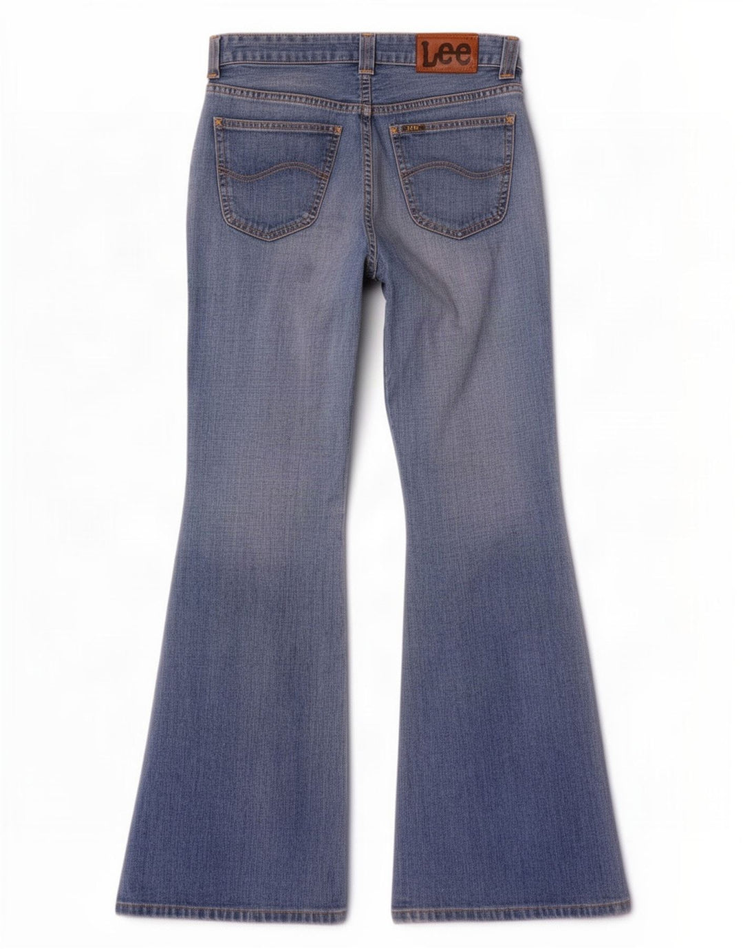 Jeans svasati da uomo Lee W32 L33 cotone blu