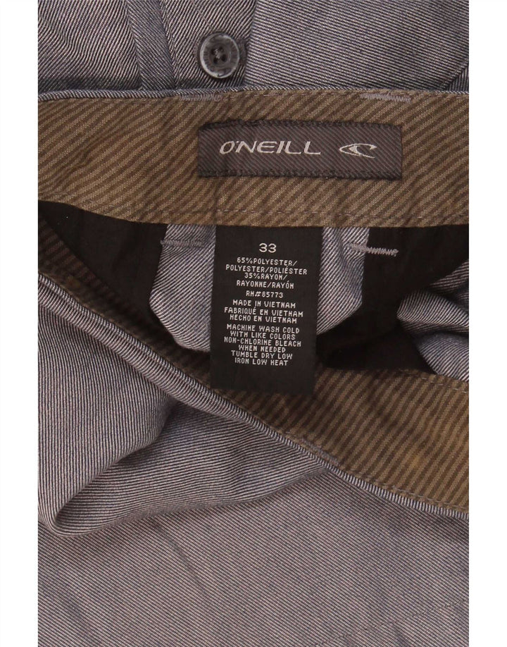 Pantaloncini chino da uomo O'Neill W33 poliestere grigio medio