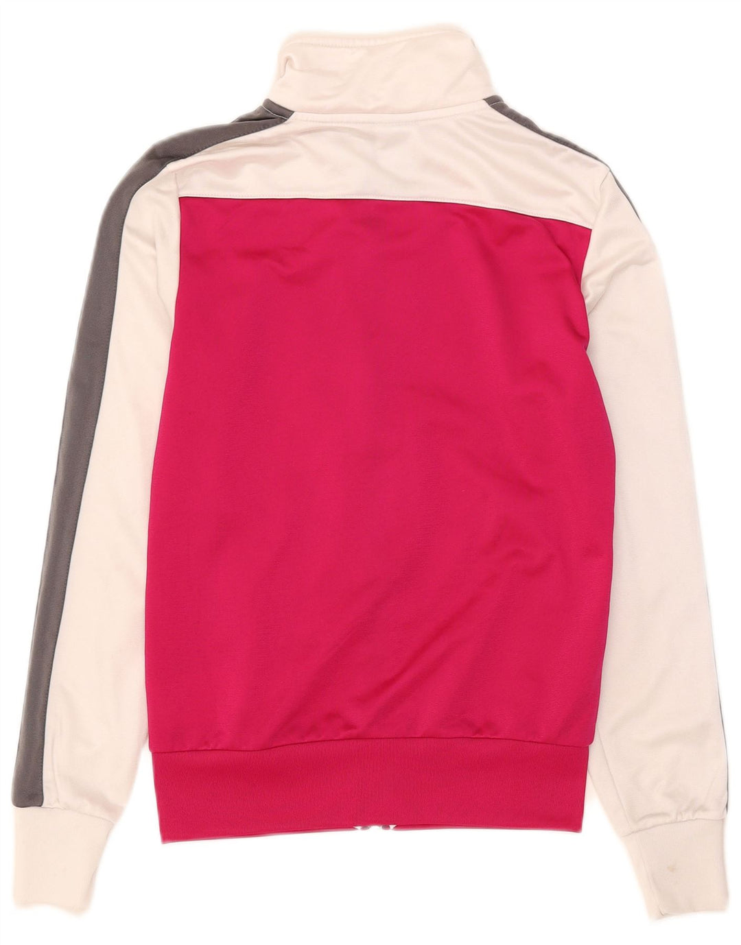 Giacca da ginnastica grafica da donna Nike UK 10 Small Pink Colourblock