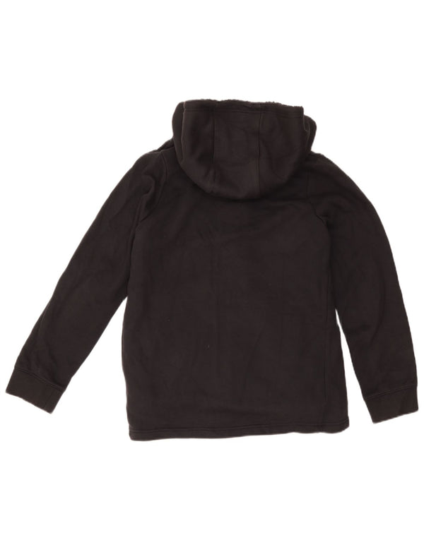 Felpa con cappuccio e zip per ragazze Nike 13-14 anni XL in cotone nero