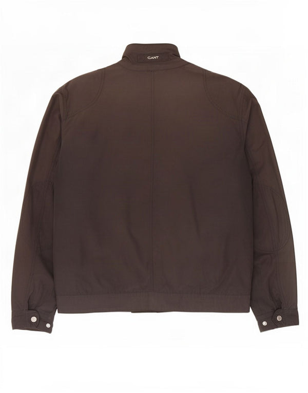 Gant Mens Utility Jacket UK 42 XL Black Cotton