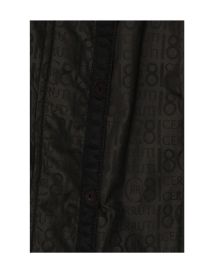 CERRUTI 1881 Womens Graphic Bomber Jacket IT 46 Large Black Spotted Vintage Cerruti 1881 and Second-Hand Cerruti 1881 from Messina Hembry 