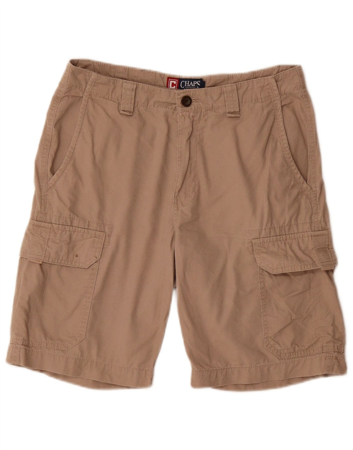 Pantaloncini cargo da uomo Chaps W30 cotone beige medio
