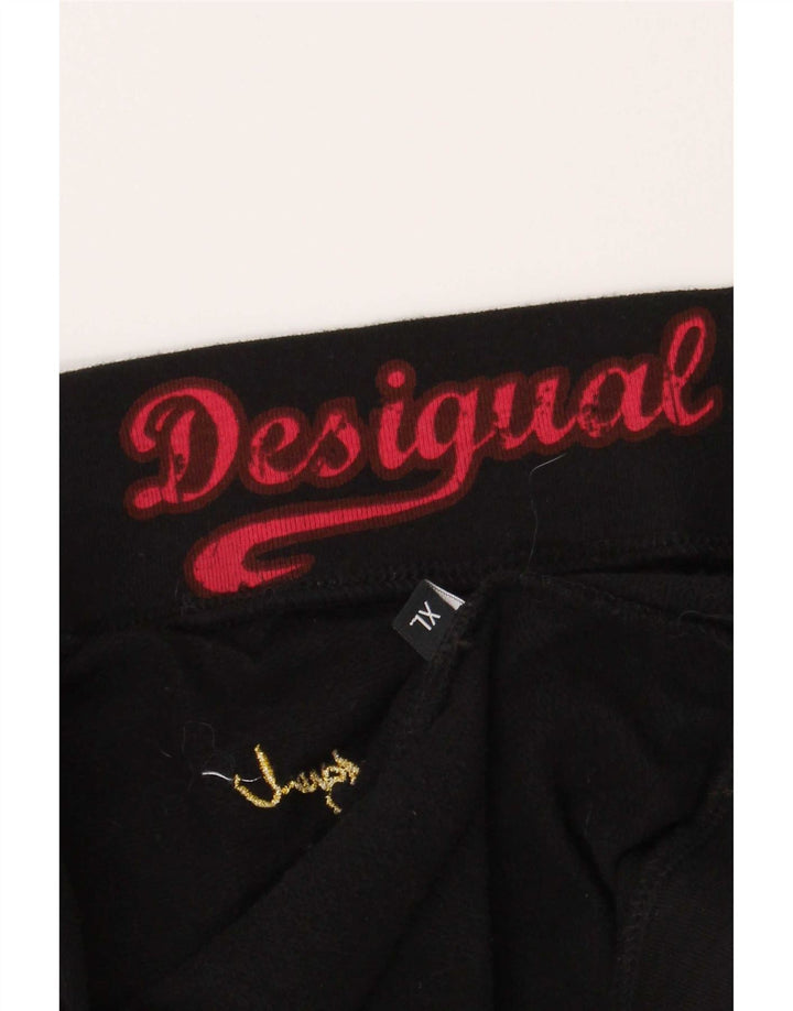 Minigonna Desigual da donna XL W36 nera geometrica