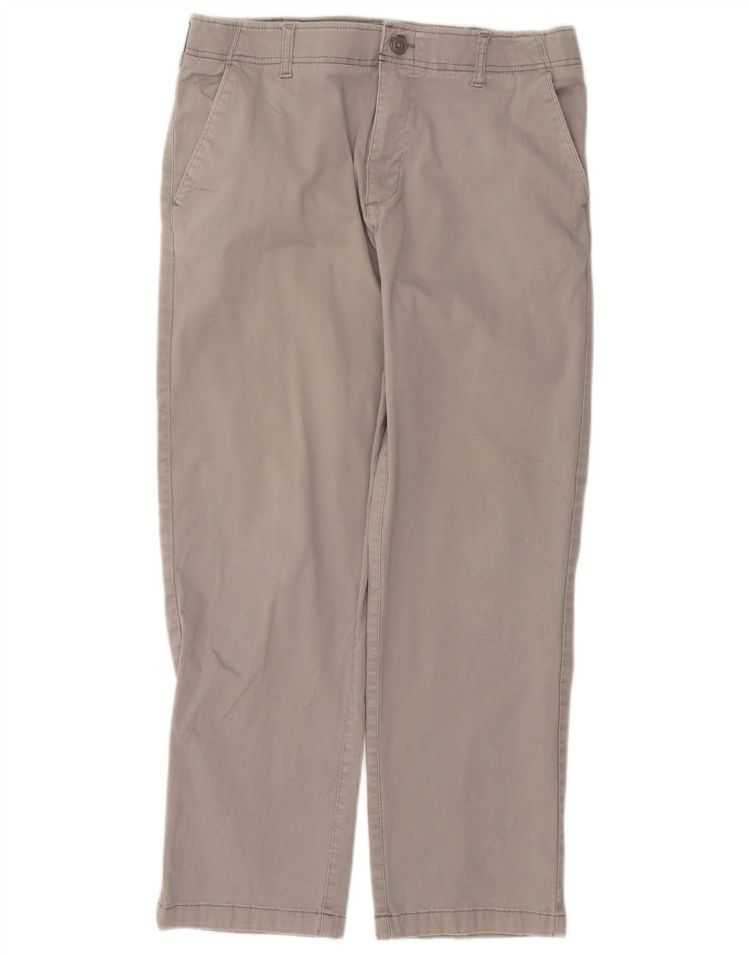 Pantaloni chino dritti Lee X-treme Comfort da uomo W34 L30 cotone grigio