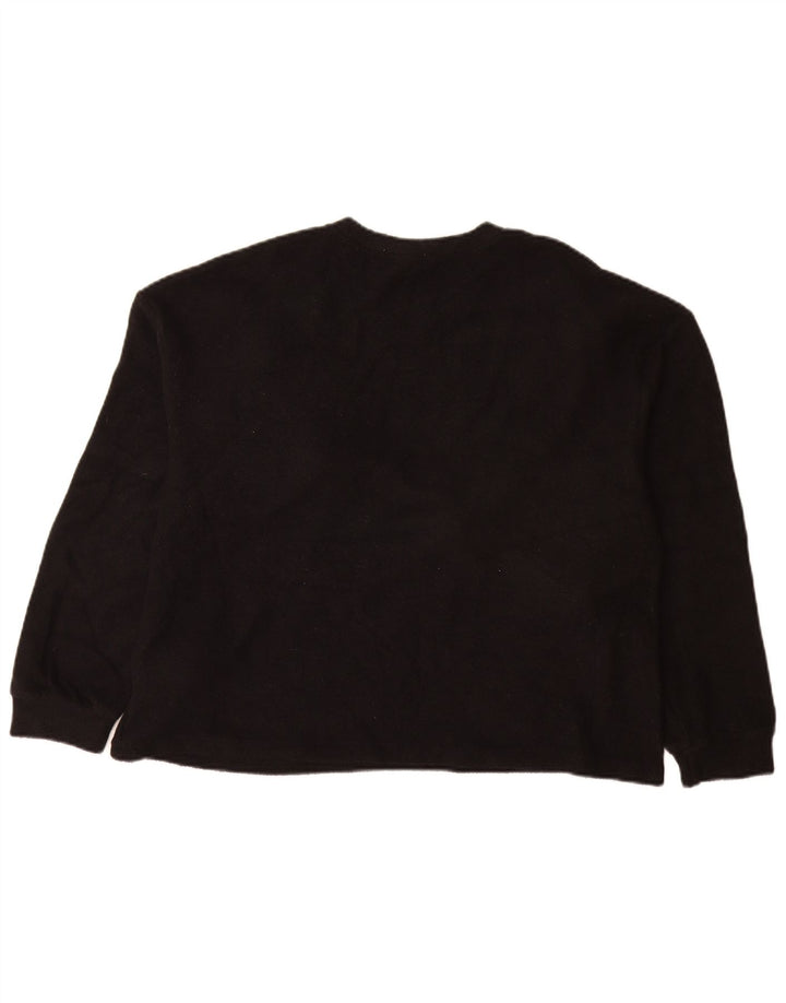 Felpa oversize da donna Zara UK 10 piccolo pois nero