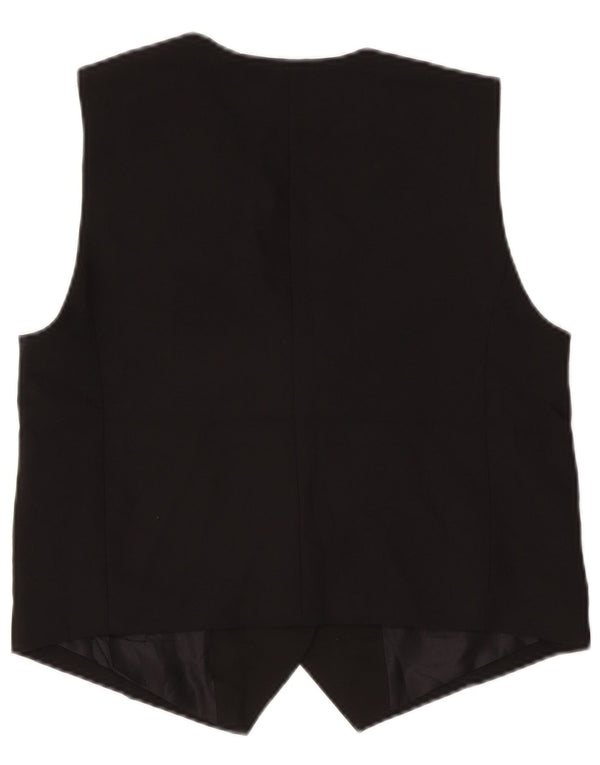 Gilet corto da donna Zara UK 14 poliestere nero medio