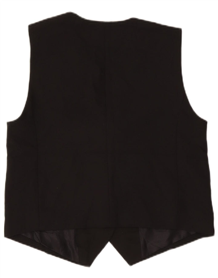 Gilet corto da donna Zara UK 14 poliestere nero medio