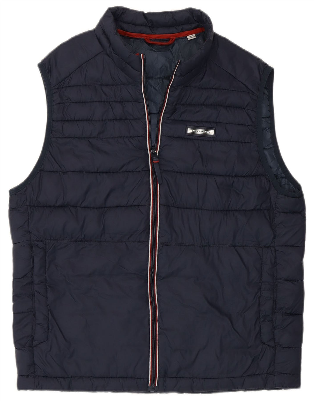 Gilet imbottito da uomo Jack & Jones UK 36 Small Blu Navy