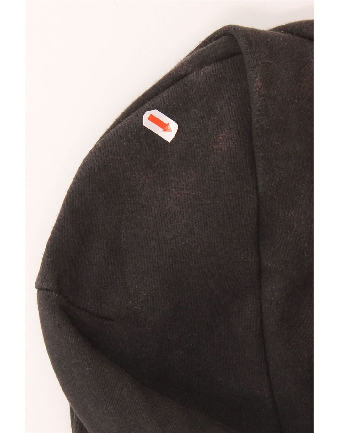 Maglione con cappuccio e zip da uomo ADIDAS in cotone nero medio