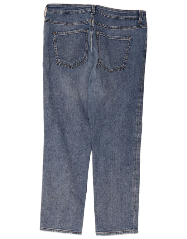 Marks & Spencer Jeans dritti da donna The Sienna UK 14 Large W32 L26 Blu
