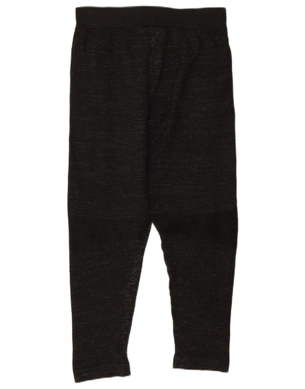 Pantaloni da tuta da uomo Adidas Small in poliestere chiazzato nero