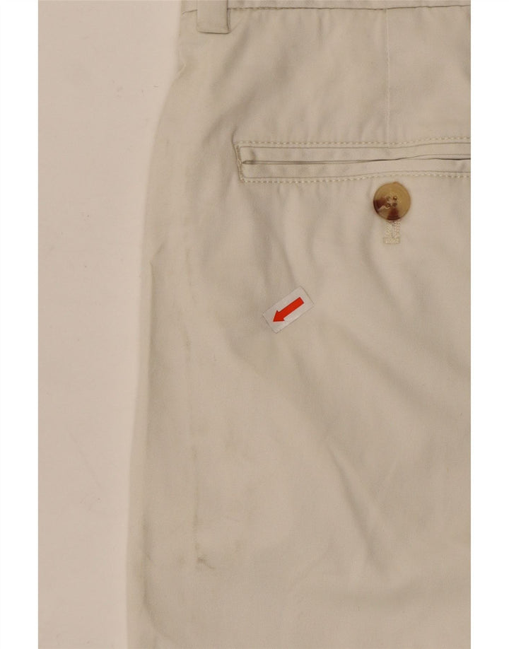 VINEYARD VINES Pantaloncini chino da uomo W30 cotone bianco medio