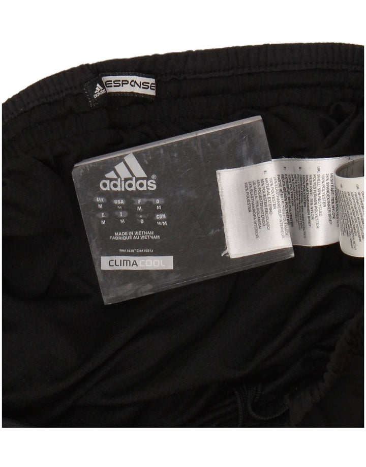 Pantaloncini sportivi ADIDAS Climalite da uomo medio nero in poliestere