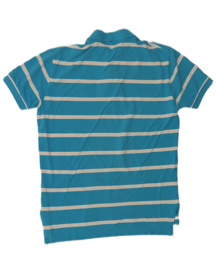 Polo Ralph Lauren Camicia da uomo piccola in cotone a righe blu