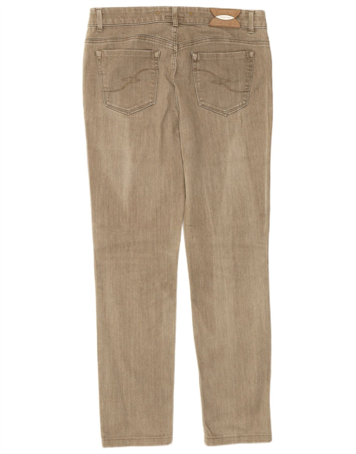 Jeans Slim Donna Trussardi W30 L29 Cotone Beige