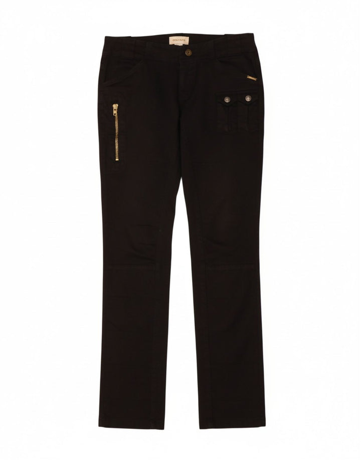 DIESEL Womens Slim Cargo Trousers W26 L33 Black Cotton Vintage Diesel and Second-Hand Diesel from Messina Hembry 