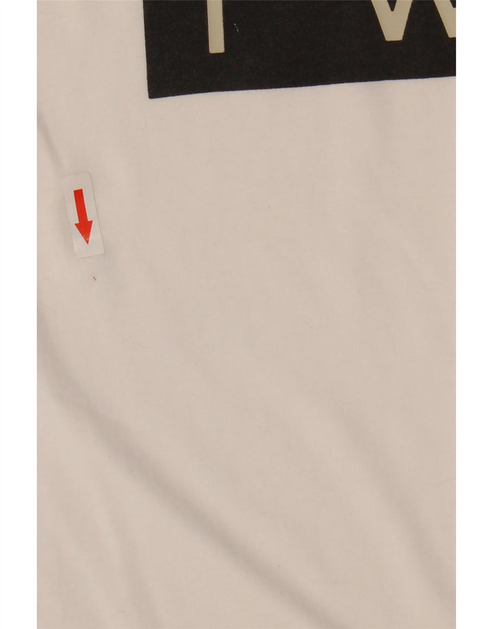 T-shirt grafica da uomo G-Star Top grande in cotone bianco