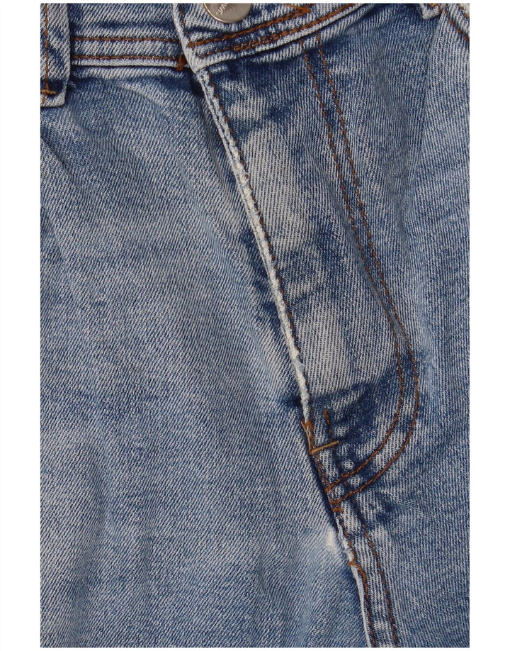 Jeans slim da uomo Zara EU 44 Large W34 L30 Blu
