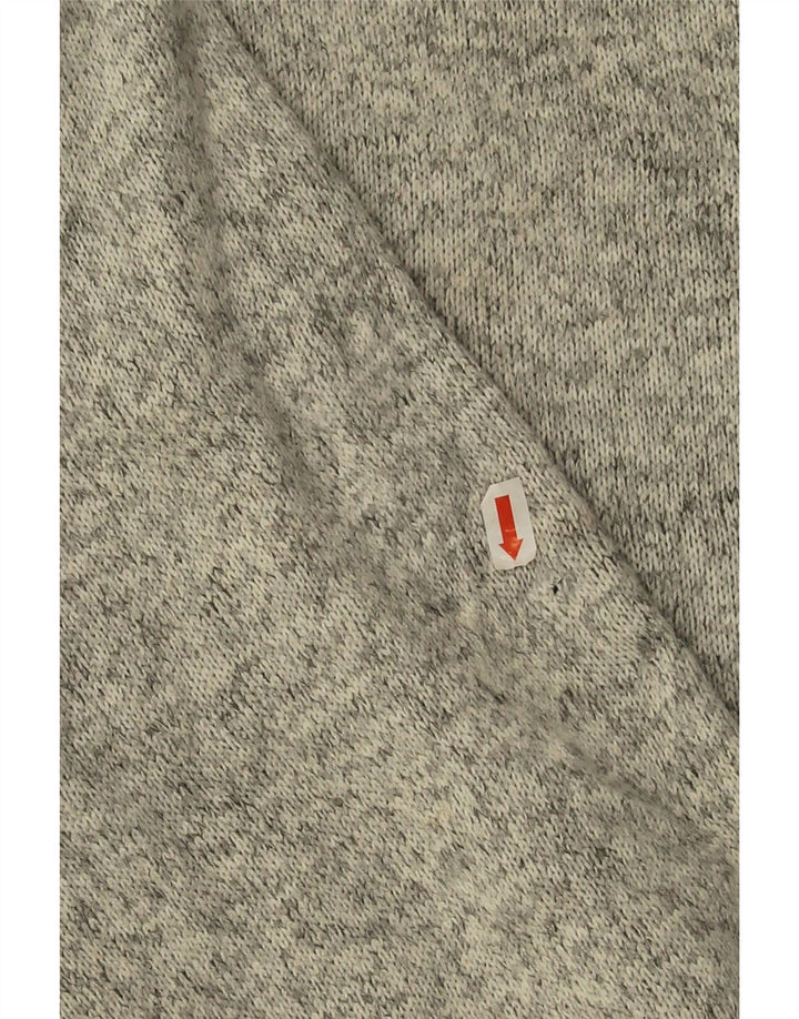 Felpa da uomo Quiksilver Maglione grande poliestere chiazzato grigio