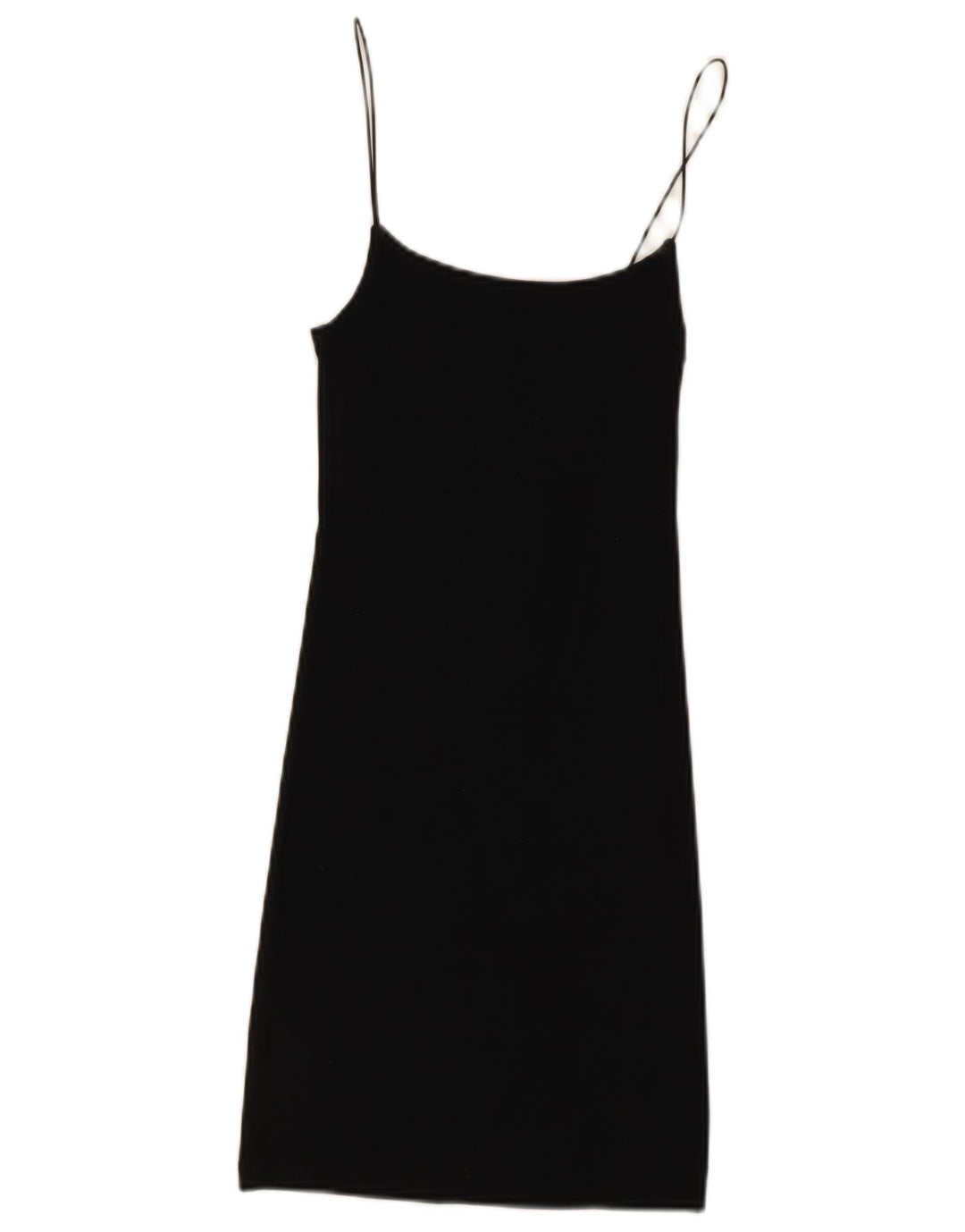 Abito sottoveste da donna Zara UK 8 piccolo in cotone nero