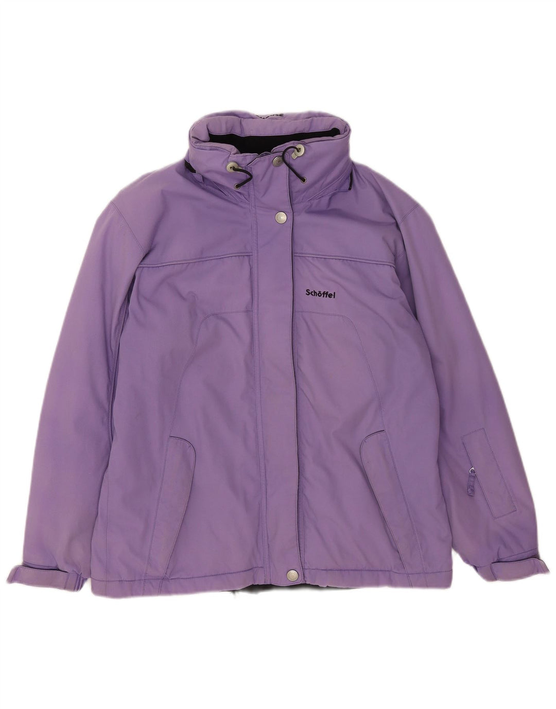 Giacca da sci con cappuccio da donna Schoffel UK 16 Large Viola Poliammide