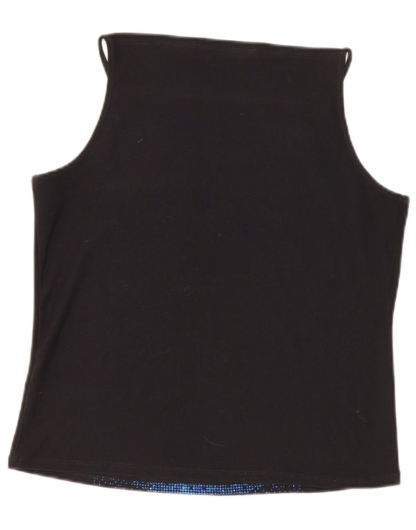 Canottiera da donna Dorothy Perkins UK 16 grande poliestere nero