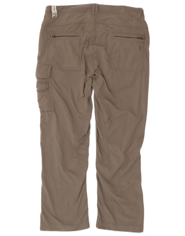 Pantaloni cargo dritti da uomo SALEWA EU 54 2XL W42 L29 Grigio