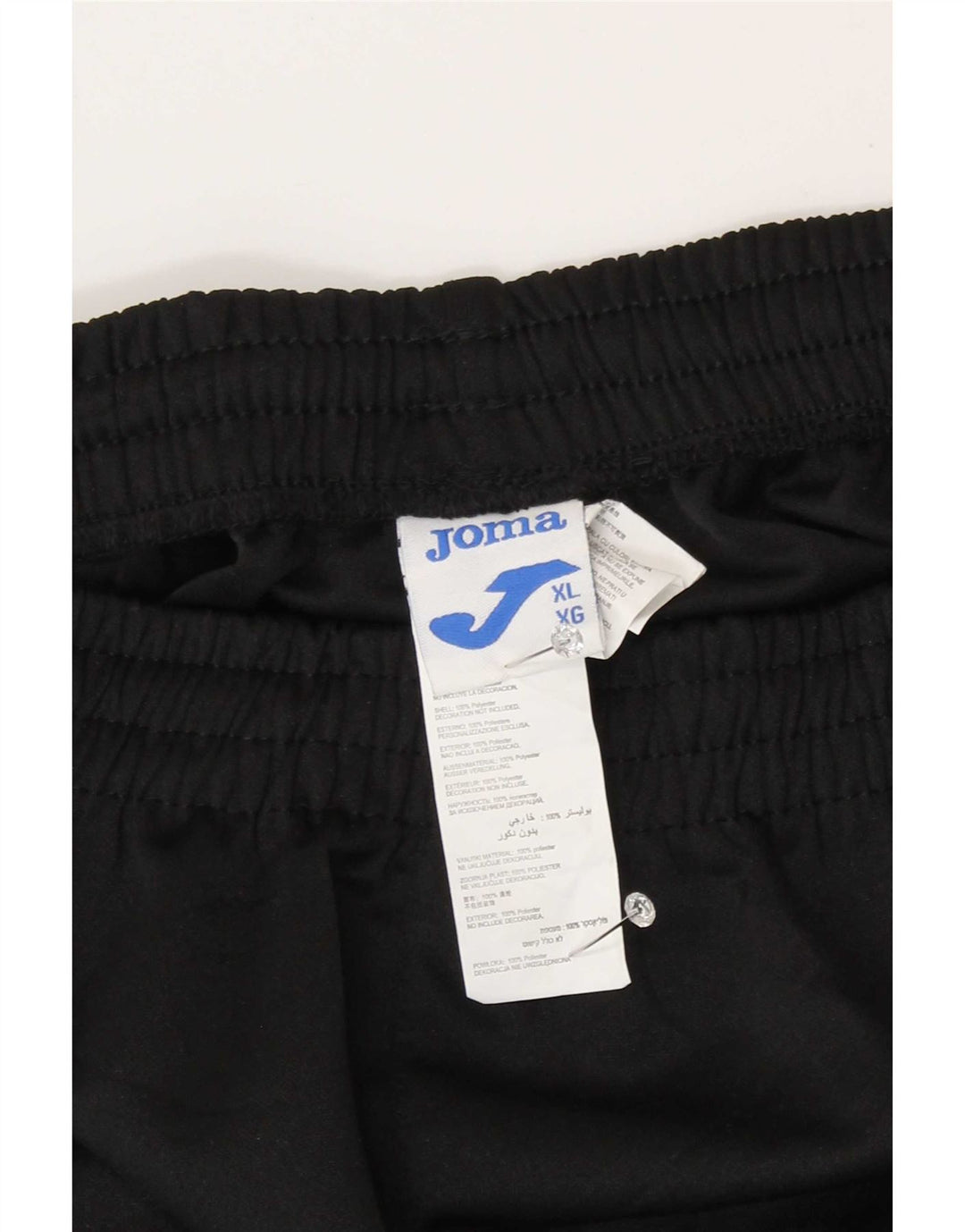 Pantaloni da tuta da uomo Joma XL poliestere nero