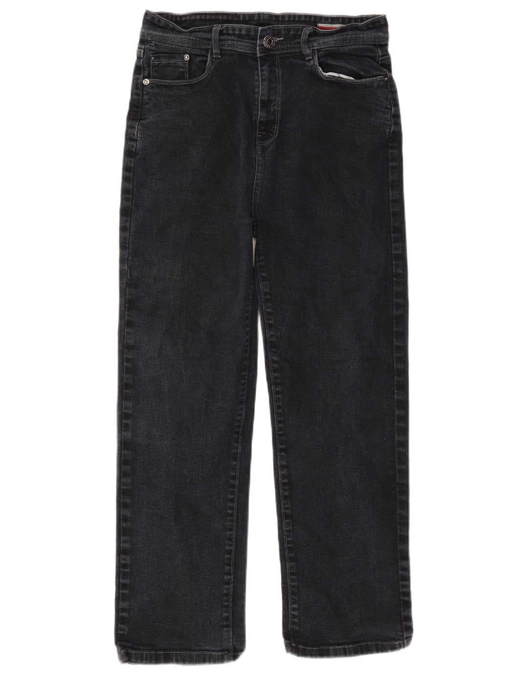 Jeans dritti da uomo Tommy Hilfiger W32 L27 neri