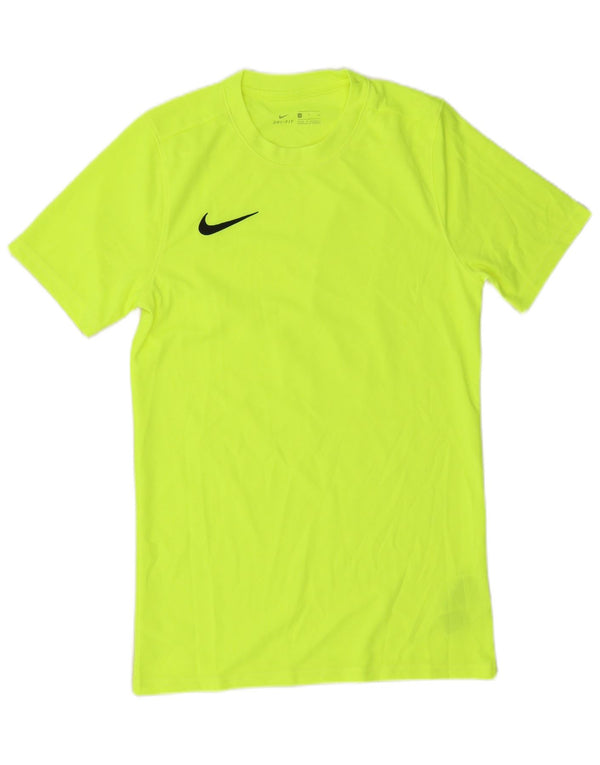 T-shirt Nike Dri Fit da uomo, piccola, in poliestere verde