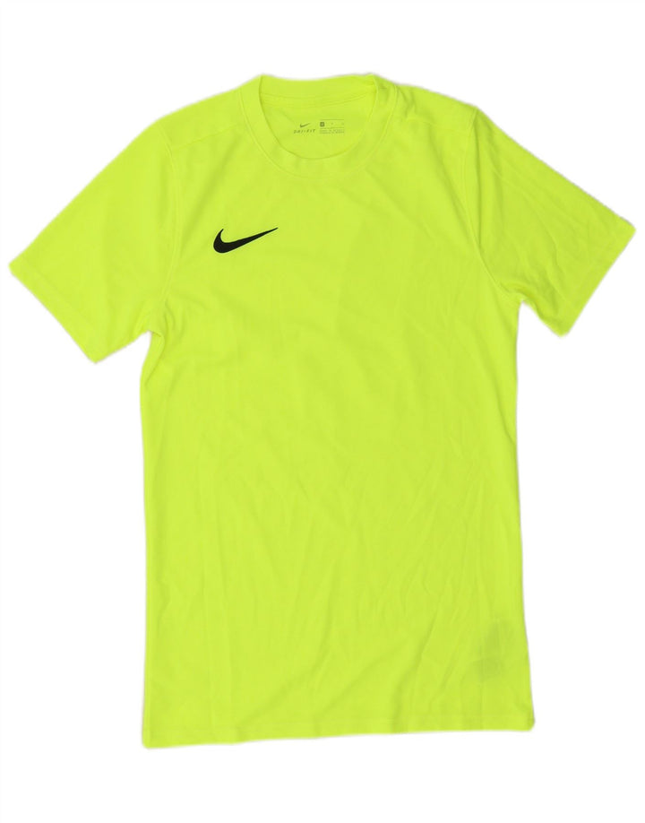 T-shirt Nike Dri Fit da uomo, piccola, in poliestere verde