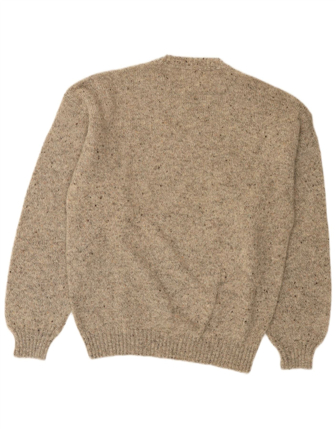 Maglione maglione girocollo da uomo Les Copains IT 50 Lana screziata grigio medio