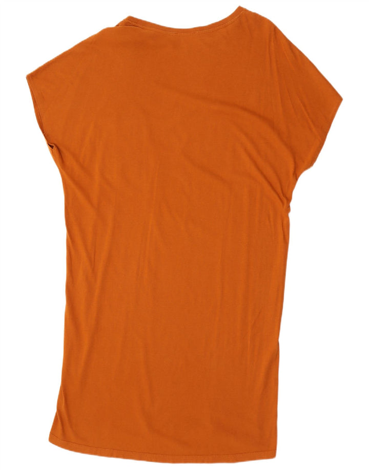Top tunica oversize da donna Zara arancione medio