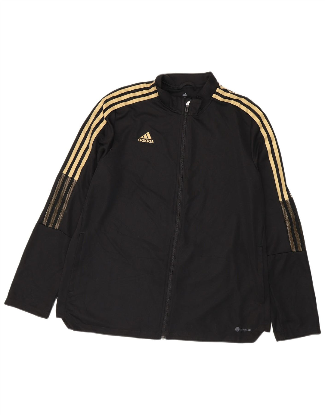Giacca da tuta da donna ADIDAS Aeroready UK 24/26 2XL Poliestere nero