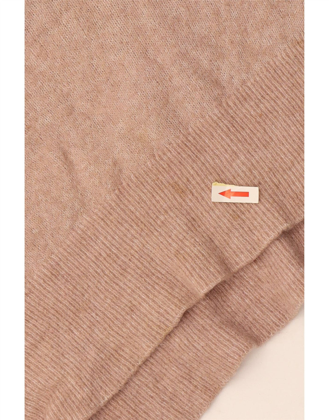 ALL SAINTS Maglione corto con scollo a barca da donna UK 14 Rosa medio