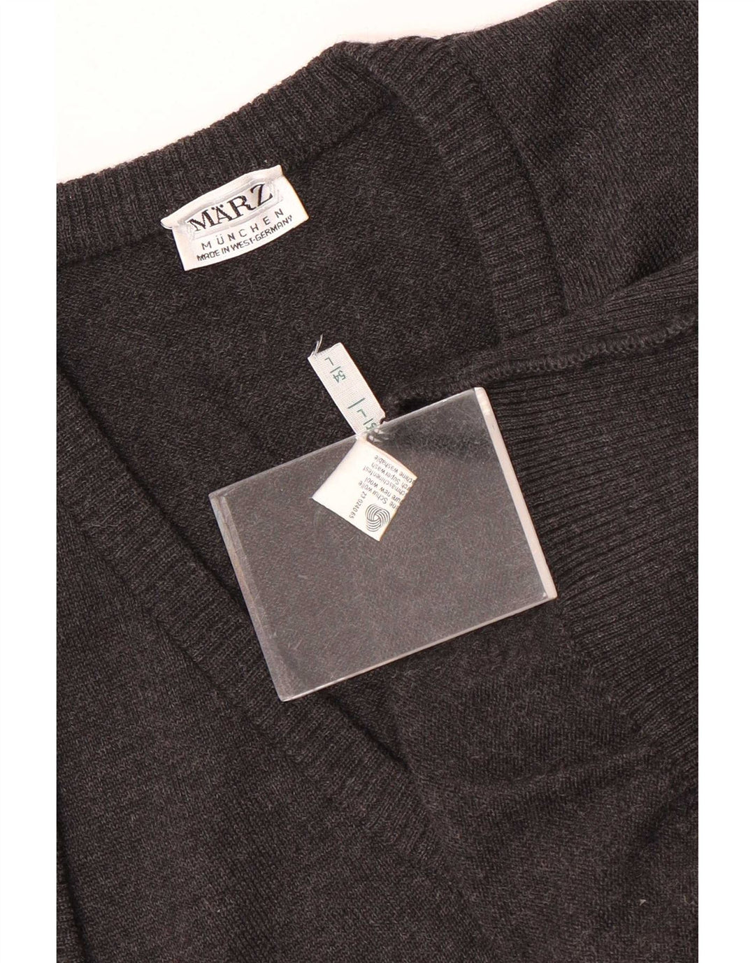 Canottiera da uomo Marz EU 54 Large Grey Wool