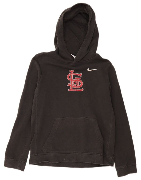 Felpa con cappuccio grafica Nike Saint Louis Cardinals da bambino 13-14 anni XL grigia