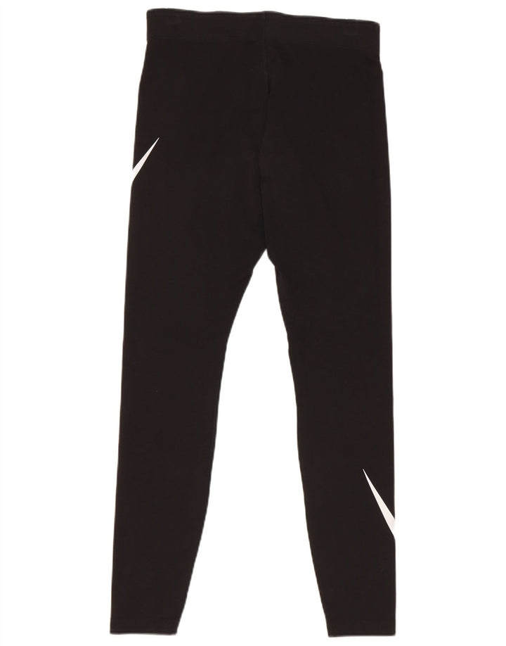 Leggings grafici Nike da donna UK 12 medio nero