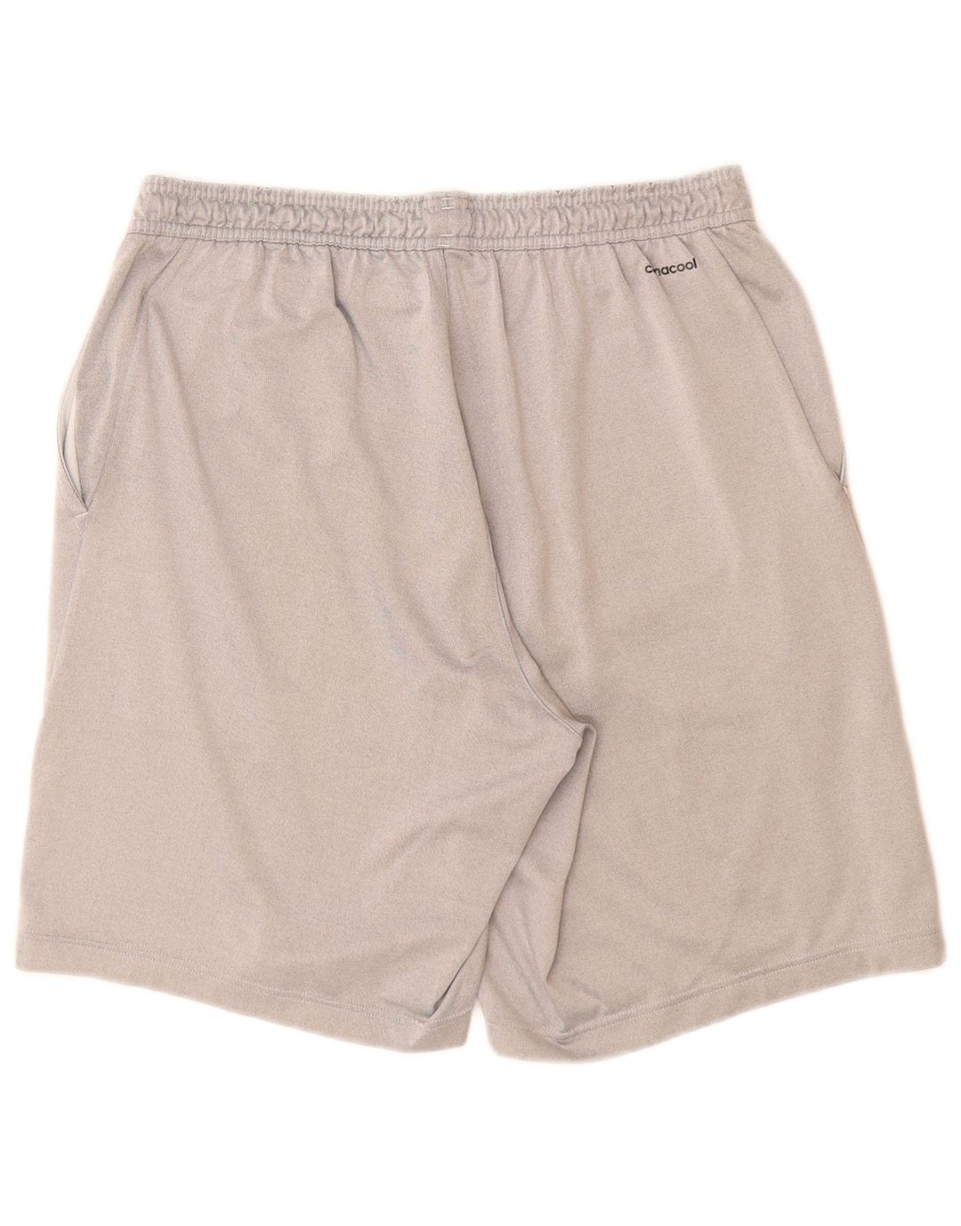 Pantaloncini sportivi ADIDAS Climacool da uomo grandi in poliestere grigio