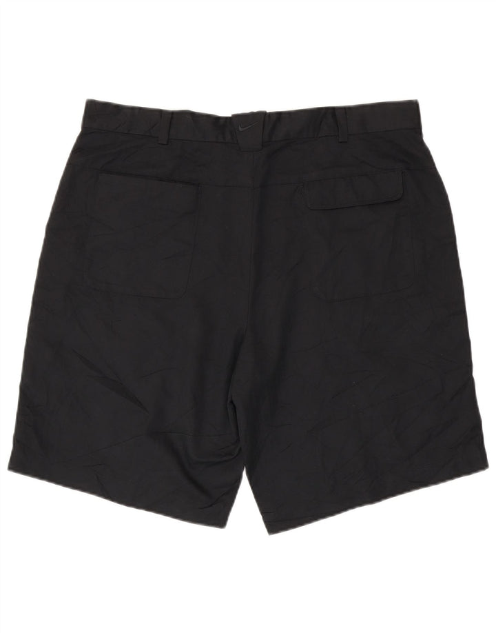 Pantaloncini chino Nike Dri Fit da uomo W36 Large in poliestere nero