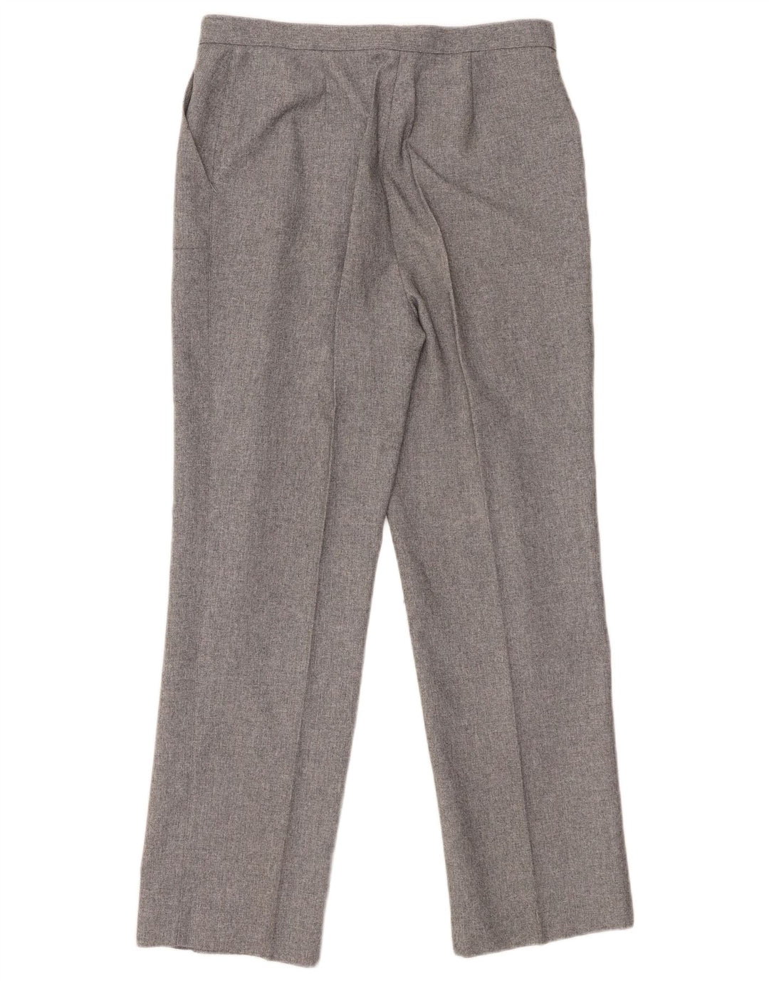 Pantaloni casual dritti da donna ST MICHAEL UK 16 Large W30 L28 Grigio