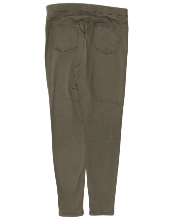Jeans Jeggings da donna Marks & Spencer UK 14 Large W32 L29 Cotone kaki