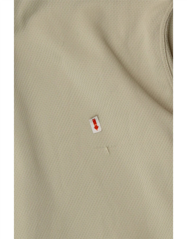 NIKE Girls Dri Fit Tracksuit Top Jacket 12-13 Years Large Beige Polyester Vintage Nike and Second-Hand Nike from Messina Hembry 