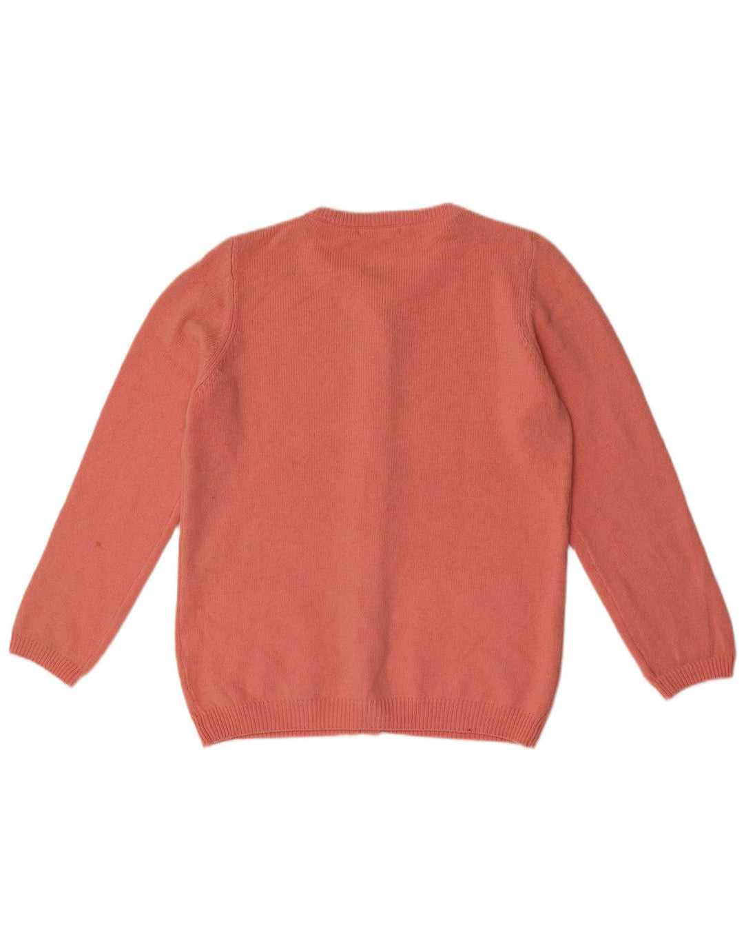 Maglione cardigan da donna Marks & Spencer UK 14 grande lana rosa