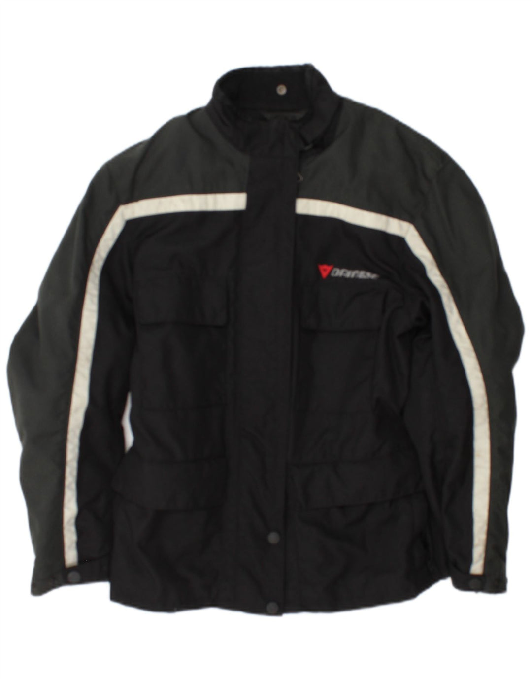 Giacca Dainese Graphic Racer da donna UK 12 Medium Black Colourblock Nylon