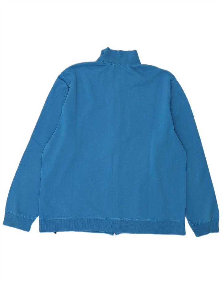 Giacca da ginnastica grafica da uomo Puma XL in cotone blu